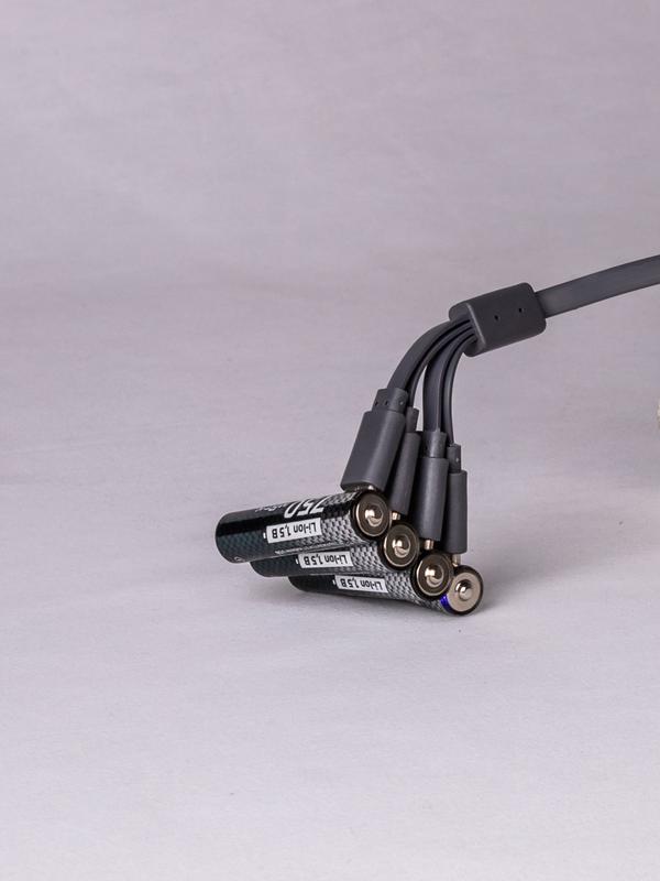 Аккумулятор ААА Li-ion 750мАч (блист.4шт) КОСМОС KOCR03Li750mWh4BL