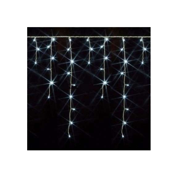 Гирлянда Бахрома OIC100LSE-WW-T-I4-F 100 LED WH уличная IP44 бел. SHLights 4690601035004