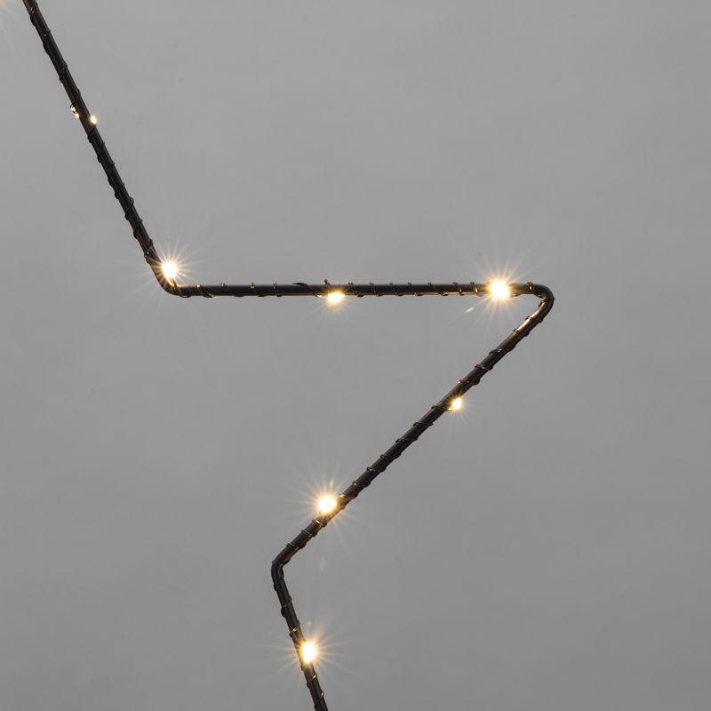 Фигура светодиодная подвеснаяЗвезда на метал. каркасе тепл. бел. Neon-Night 501-057