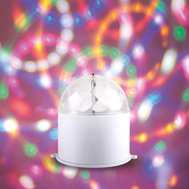 Лампа светодиодная Диско 6Вт шар 3LED RGB 230В IP20 в компакт. корпусе Neon-Night 601-252