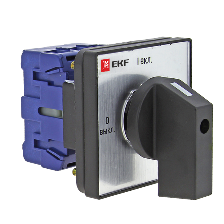 Переключатель кулачковый ПК-2-13 3П 63А ВКЛ-ВЫКЛ EKF pk-2-13-63