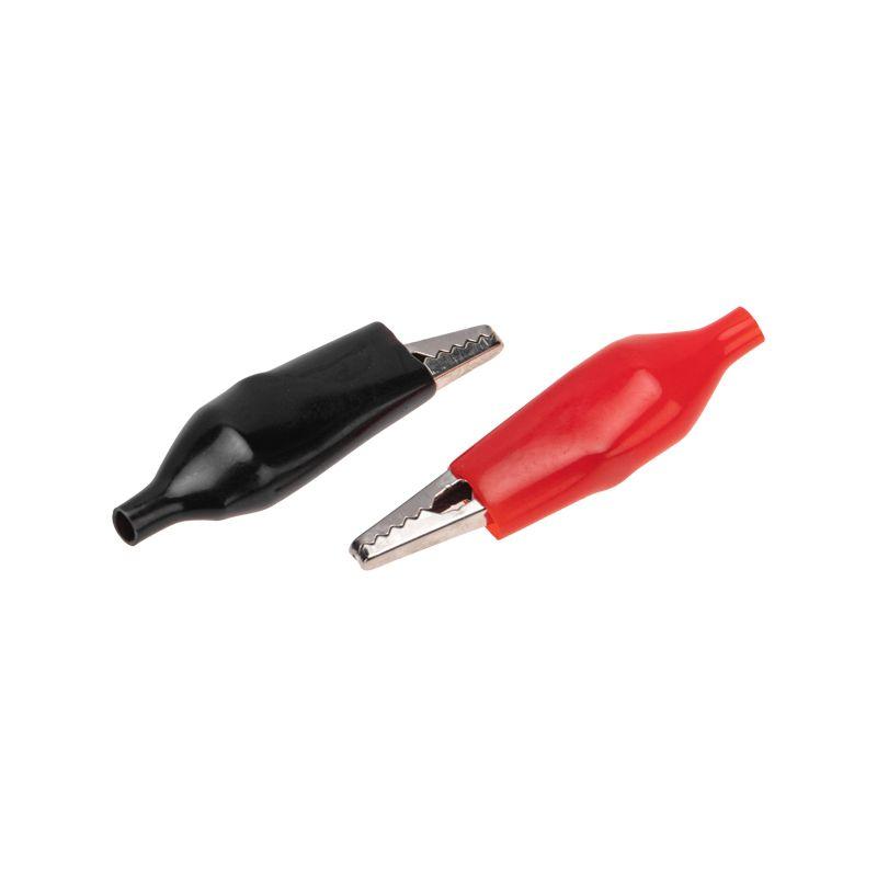 Зажим крокодил 5А 56мм в изоляторе (пакет Боб) (уп.2шт) Rexant 16-0003-9