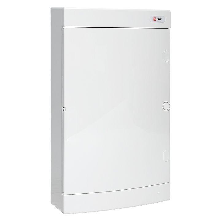 Щит распределительный навесной Unix бел. дверь 3х12 модулей IP40 PROxima EKF ux-3x12-nw
