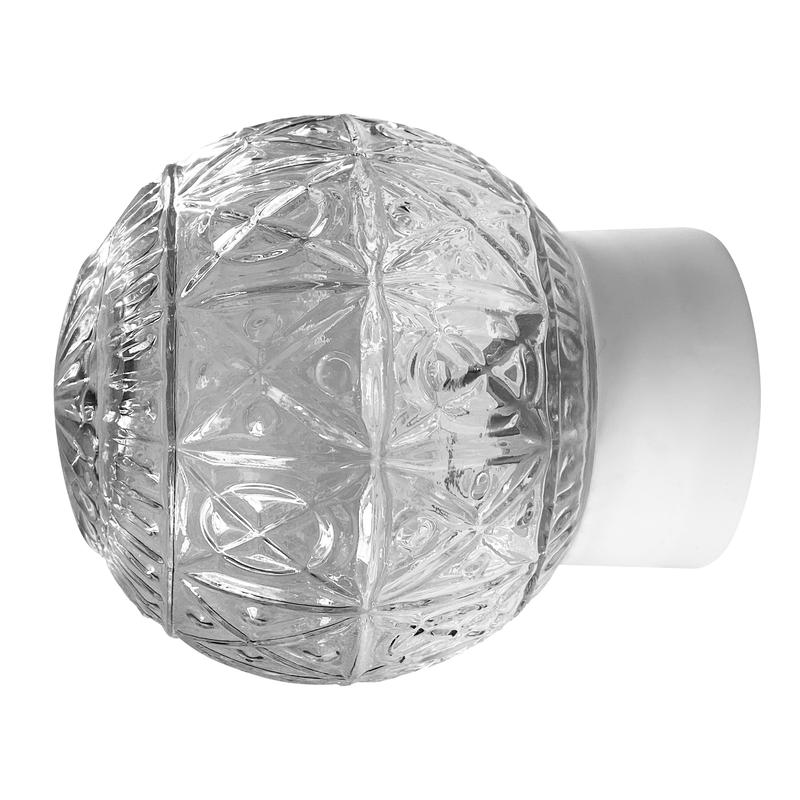 Светильник НББ 64-60-080 Ребус d150 1х60Вт E27 IP20 прям. основание бел. Элетех 1005100182