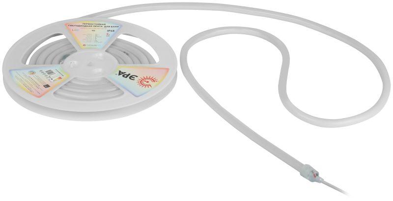 Лента светодиодная LS3030-9.6-120-24-RGB-IP68-5м 24В термостойкая для бани RGB (в комплекте: 2 заглушки; 10 крепежей)(уп.5м) Эра Б0062310