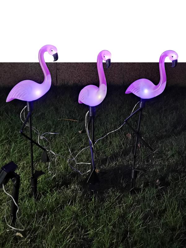 Светильник светодиодный Фламинго 6LED 22х6.5х52.5 на солнечн. батарее бел. аккум. NI-MH 600мА.ч (в компл.) (уп.3шт) КОСМОС KOC_SOL367