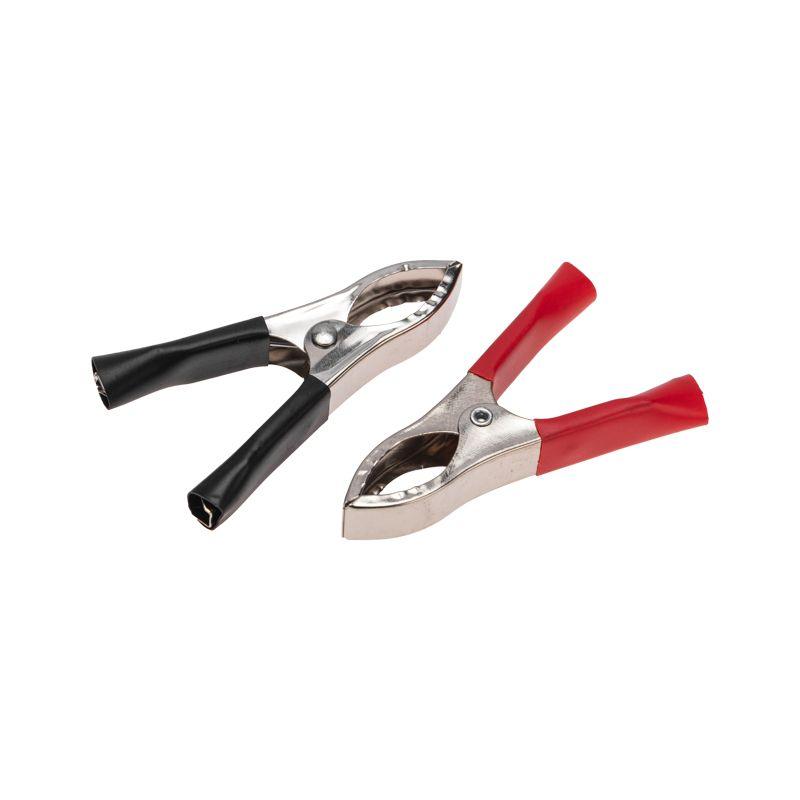 Зажим крокодил 30А 75мм (пакет Боб) (уп.2шт) Rexant 16-0015-9