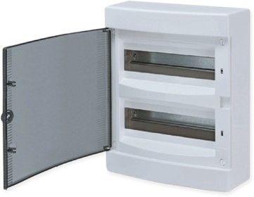 Щит распределительный навесной Unix бел. дверь 2х12 модулей IP40 PROxima EKF ux-2x12-nw