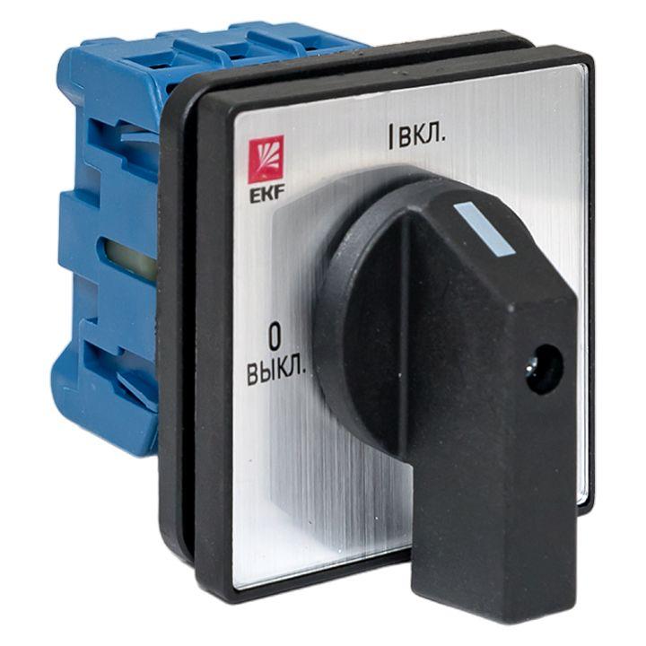 Переключатель кулачковый ПК-2-13 3П 25А ВКЛ-ВЫКЛ EKF pk-2-13-25