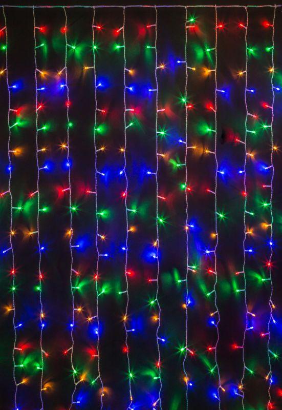 Гирлянда светодиодная Занавес 95 120 NGF-D030-08 6х2.5м RGBY IP44 Navigator 95120