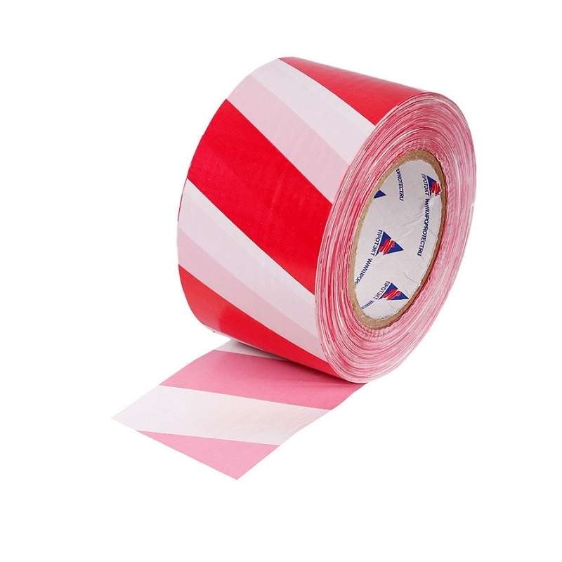 Лента оградительная ЛО-250 75мм Стандарт бел./красн. (рул.250м) Протэкт УП-00003720