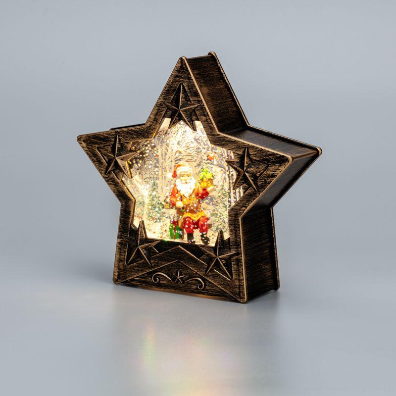 Светильник декоративный (фигура) Звезда с эффектом снегопада и подсветкой Neon-Night 501-182