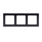 Рамка 3-м Стокгольм металл. черн. PROxima EKF EZM-G-304-10