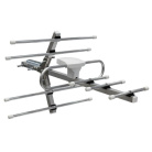 Антенна ТВ наружная АКТИВНАЯ для аналогового и цифрового ТВ - DVB-T2 (модель RX-411) (коробка) Rexant 34-0411