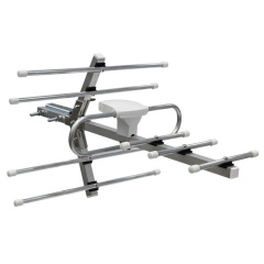 Антенна ТВ наружная АКТИВНАЯ для аналогового и цифрового ТВ - DVB-T2 (модель RX-411) (коробка) Rexant 34-0411