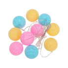 Гирлянда светодиодная Карамельки 1.5м 10LED прозрачный ПВХ питание USB тепл. бел. Neon-Night 304-001