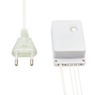 Гирлянда светодиодная Светодиодный Дождь 2х3м 240LED бел. 12Вт 230В IP20 свечение с динамикой провод прозр. Neon-Night 235-065