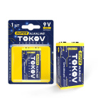 Элемент питания алкалиновый крона 6LR61 (блист.1шт) TOKOV ELECTRIC TKE-ALS-6LR61/B1