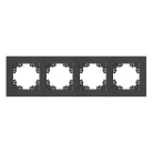 Рамка 4-м Афина универс. графит Universal A0046-Gr