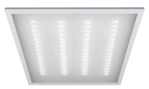 Светильник светодиодный ДВО-6001 Призма 36Вт 4000К IP40 595х595х19 ДВО/ДПО рассеив. V2 негорюч.; панель ФАZА 5033856A