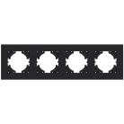 Рамка 4-местн. City графит GUSI С1114-010