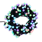 Гирлянда светодиодная Мультишарики 20м d17.5мм 200LED RGB 16Вт 220-240В IP65 провод ПВХ черн. (нужен шнур питания 303-500) Neon-Night 303-509