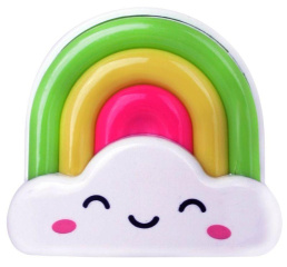 Светильник светодиодный NL-177 Радуга 220В ночник с выкл. бел. Camelion 12533