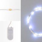 Гирлянда светодиодная Роса 2м 20LED бел. 2Вт 4.5В IP20 провод прозр. Neon-Night 303-005