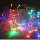 Гирлянда светодиодная Бахрома 2мх1м 62LED 24В IP44 мультиколор ( без трансформатора Б0041911) ЭРА Б0041906