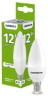 Лампа светодиодная C35 12Вт свеча 4000К E14 230В GENERICA LL-C35-12-230-40-E14-G