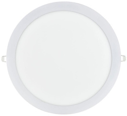 Светильник светодиодный ДВО 1610 24Вт 6500К IP20 встраив. круг бел. IEK LDVO0-1610-1-24-6500-K01