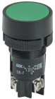 Кнопка SB-7 Пуск d22мм 1з+1р 240В зел. IEK BBT40-SB7-K06