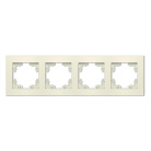Рамка 4-м Афина универс. сл. кость (ivory) Universal A0046-I