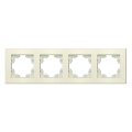 Рамка 4-м Афина универс. сл. кость (ivory) Universal A0046-I