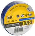 Изолента ПВХ 0.13х15мм (рул.20м) син. IEK UIZ-13-10-K07