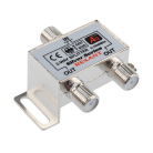 Делитель ТВ краб х2+3шт.F BOX 5-1000 МГц Silver Rexant 05-6101