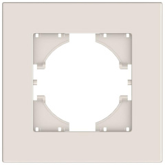 Рамка 1-местн. City беж. GUSI С1111-003