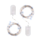 Гирлянда DC-G05-20WS2 20LED 2xCR2032 (в компл.) бел. (уп.2шт) ФАZА 5048010