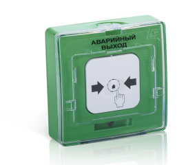 Устройство дистанционного пуска УДП 513-11-R3 Аварийный выход зел. Рубеж Rbz-120530