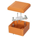 Коробка ответвительная FS 100х100х50мм 4р 450В 6А 4кв.мм с гладкими стенками и клеммн. IP56 пластик. DKC FSB10404