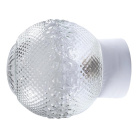 Светильник НББ 64-60-080 Цветочек d150 1х60Вт E27 IP20 корпус прямой бел. Элетех 1005100155