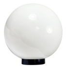 Светильник НТУ 06-100-01 Шар 400 Б 100Вт E27 IP55 опал ПММА /корпус плоск. черн. (инд. упак.) Элетех 1030480231