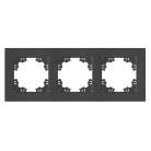 Рамка 3-м Афина универс. графит Universal A0045-Gr