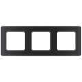 Рамка 3-м Inspiria антрацит Leg 673953