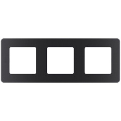 Рамка 3-м Inspiria антрацит Leg 673953