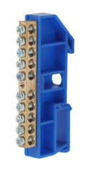 Шина N ноль на DIN-изол. ШНИ-6х9-10-Д NO-222-46 син. ЭРА Б0033427