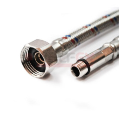 Подводка гибкая М10х18-1/2дюйм 40см для смесителей (компл. 2шт) VALFEX S/S M10х18-F1/2 40 сm