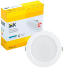 Светильник светодиодный ДВО 1612 9Вт 4000К IP20 встраив. круг бел. IEK LDVO0-1612-09-4000-K01