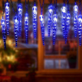 Гирлянда светодиодная Нить Сосульки 3.8м 20LED син. IP20 220В дл. провода 2.5м Эра Б0055995