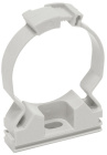 Держатель хомутный для труб CFC25 d25 сер. ELASTA IEK CTA10MP-CFC25-K41-100